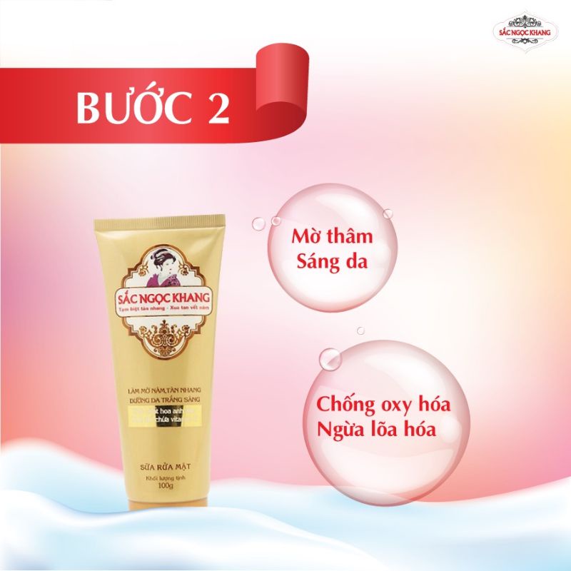 Dưỡng da trắng sáng và chống nắng Sắc Ngọc Khang