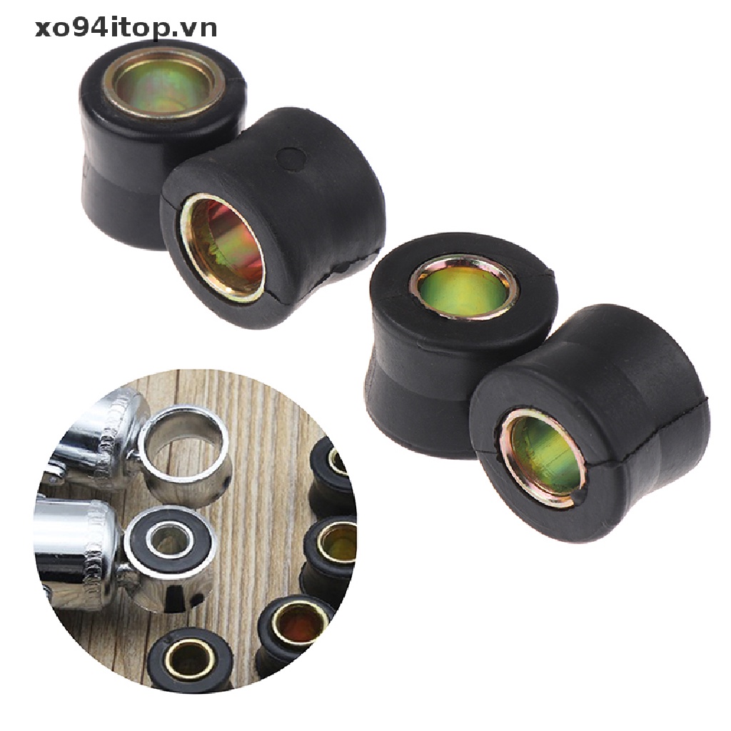 Set 2 Vòng Cao Su Cố Định Phuộc Giảm Xóc 10MM 12MM Cho Xe Máy