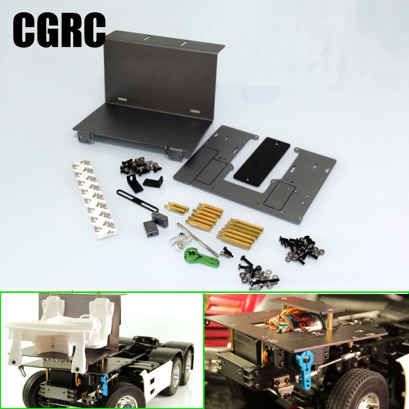 Tấm Lót Sàn Cho Xe Tải Điều Khiển Từ Xa 1 / 14 Tamiya Scania 770S Actros 3363 MAN Volvo LESU DIY