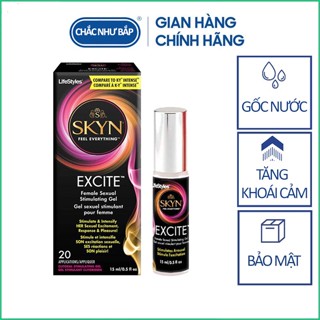 Gel bôi trơn tăng khoái cảm cho nữ Lifestyle Excite 15ml
