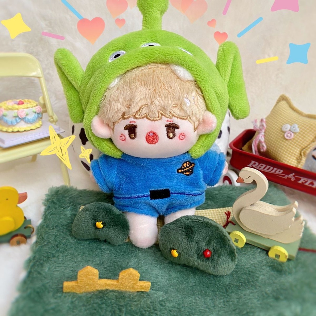Búp Bê Nhồi Bông Cotton 10cm Đáng Yêu