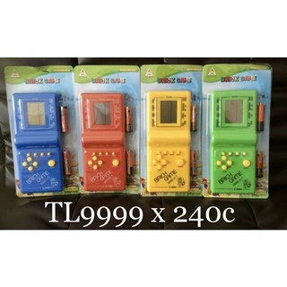 Máy chơi game mini xếp gạch, xếp hình (kèm pin)