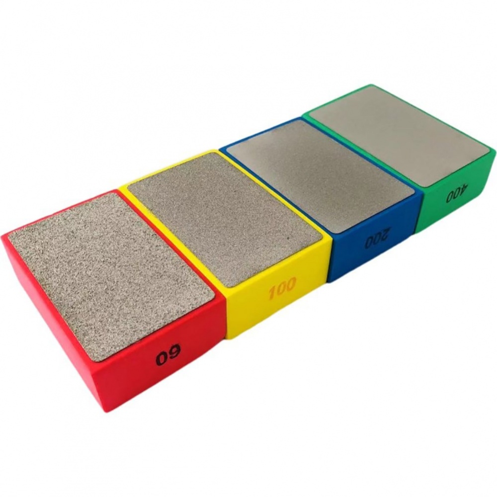 Khối Đánh Bóng Kim Cương 90x55mm Cho Máy Mài Gạch Men / Đá Hoa Cương