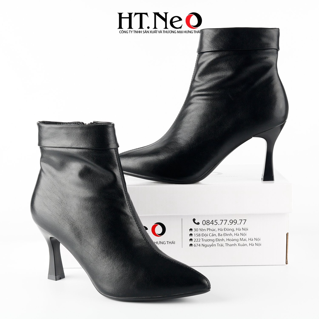 Bốt nữ cao cấp, càng dùng càng bóng, gót trụ cao đến 9cm cực sang chảnh và điệu đà HT.NEO BN20