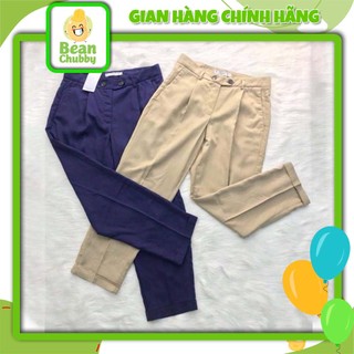 Quần vải Mango nữ công sở hàng xuất dư ống đứng dáng dài - QMNDX