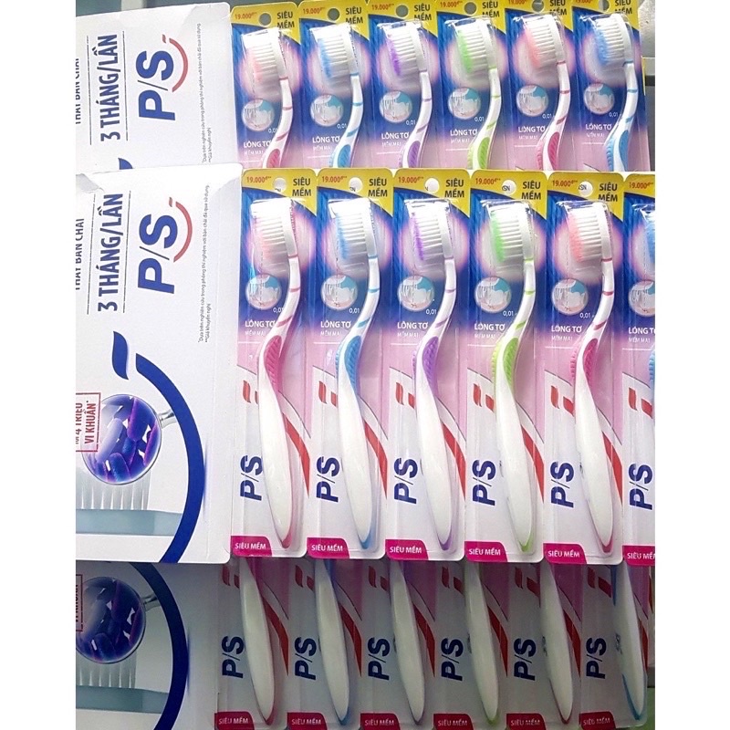 SỈ 10 BÀN CHẢI P/S HÀNG CÔNG TY.ĐẦU LÔNG SIÊU MỀM MẠI