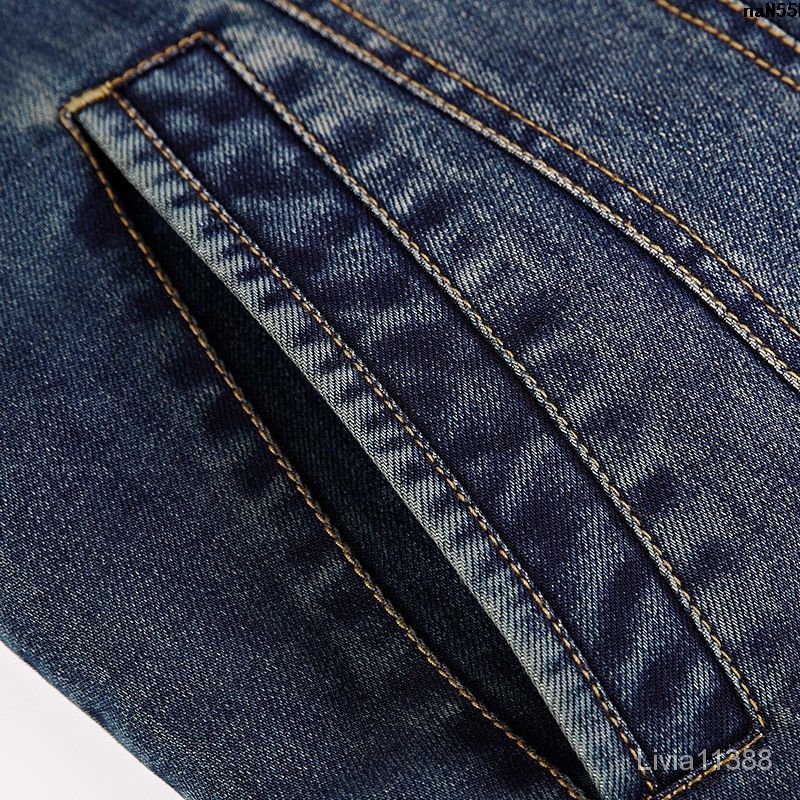 Áo Khoác Jean Lót Lông Cừu Phong Cách Hàn Quốc Trẻ Trung Dành Cho Nam