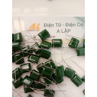 Combo 10 tụ mica xanh 2a104