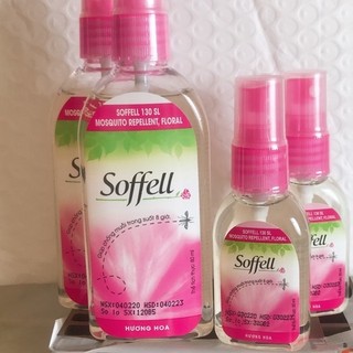 Xịt Chống Muỗi Soffell Hương Hoa 30Ml (Spray)