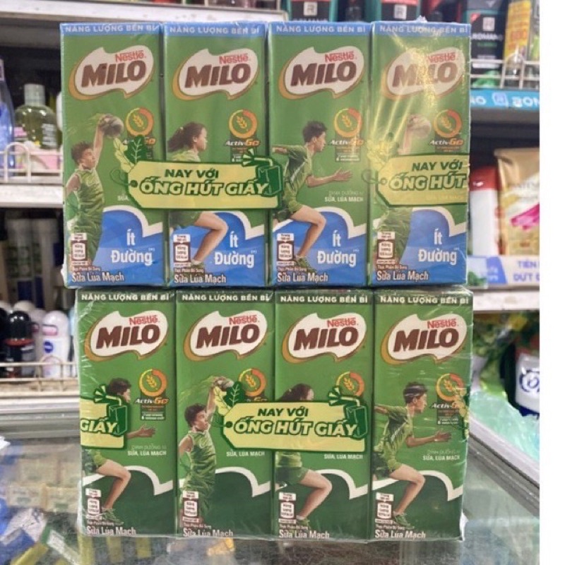 1 thùng sữa Milo to 180ml lúa mạch