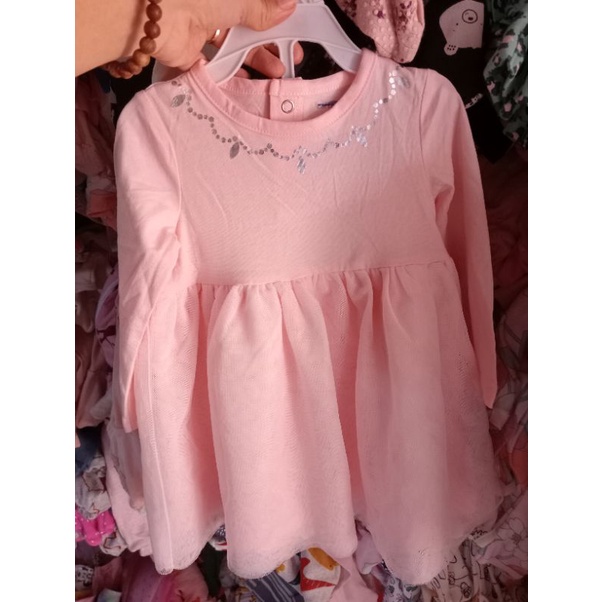 Đầm bé gái hàng xuất sơ sinh đến 12 tháng