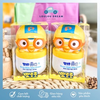 Kem dưỡng ẩm sữa dê Pororo Goat Milk Cream cho bé từ 6m Hàn Quốc