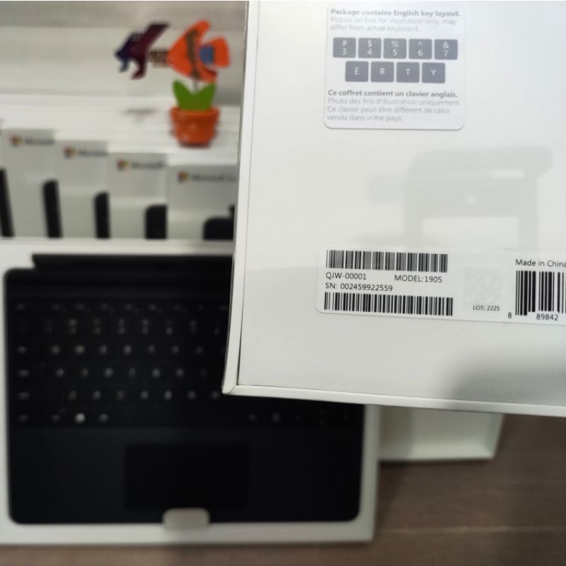 Bàn Phím Microsoft Surface Pro X | Surface Pro 8 , New SEAL - Không có khe sạc Slim Pen