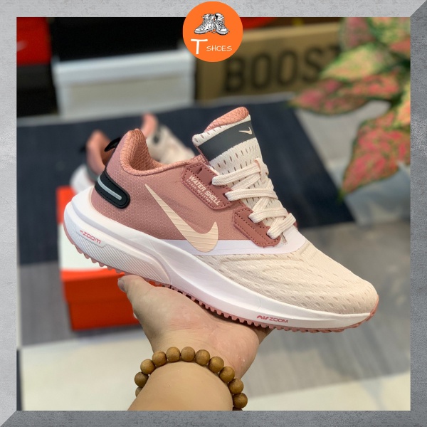 Giày Thể Thao Nữ Sneaker Nike_Zoom Water Shell Hồng Siêu Nhẹ Thích Hợp Chạy Bộ Hàng Cao Cấp