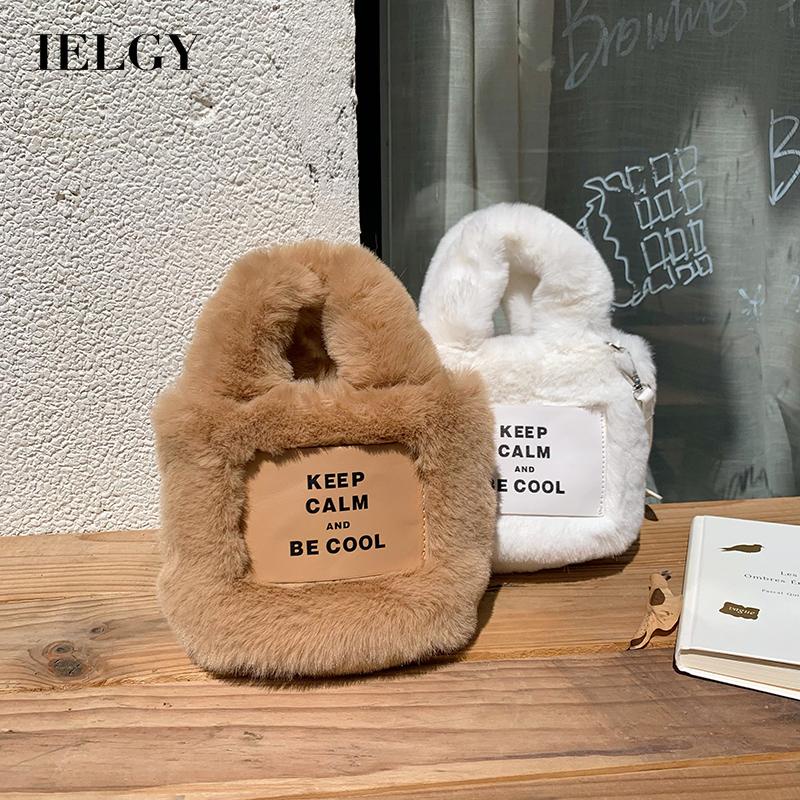 Túi Xách bucket Phủ Bông Mềm Mại Thời Trang Nữ Sành Điệu