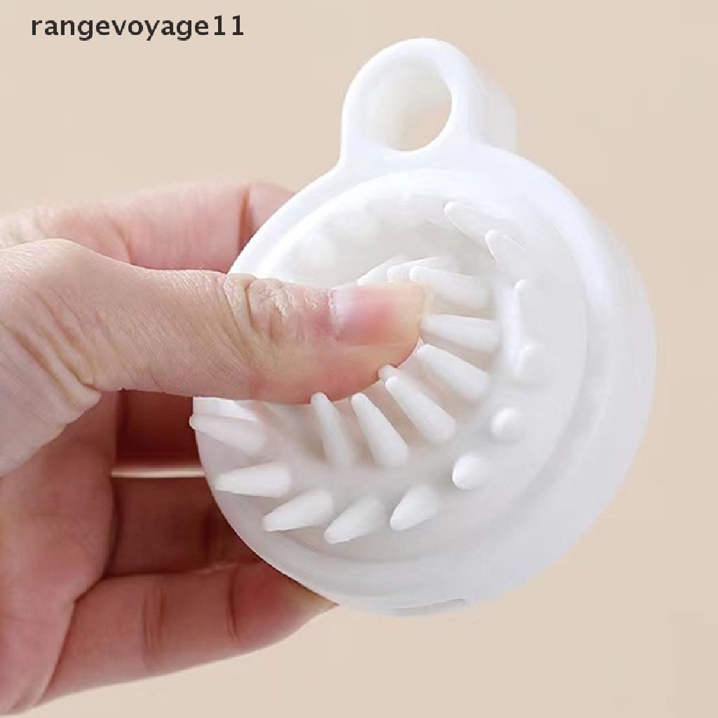 1 Lược Silicone Mát Xa Da Đầu Phong Cách Nhật Bản