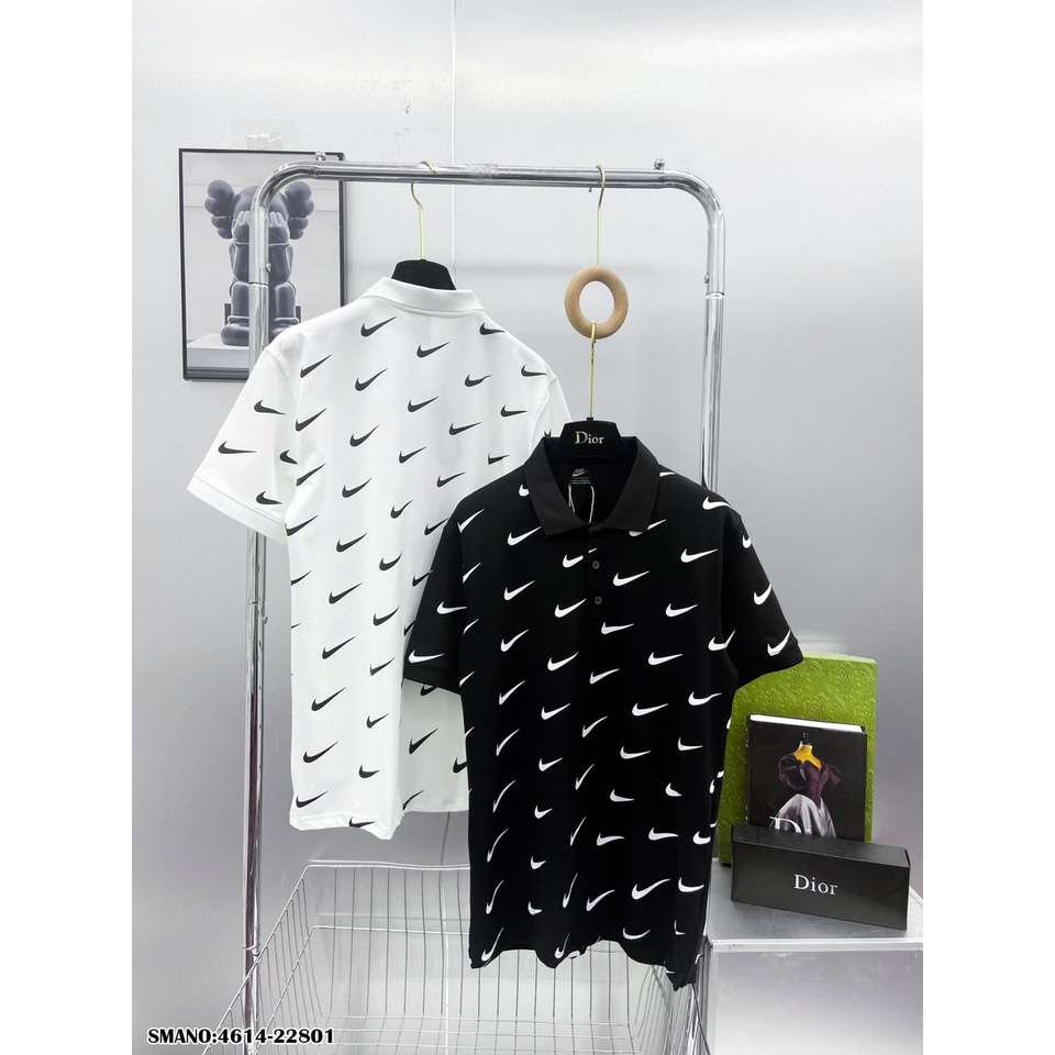 Áo Polo Nam Họa Tiết Full Mặt Cao Cấp - Áo Phông Cổ Bẻ Nam Cao Cấp