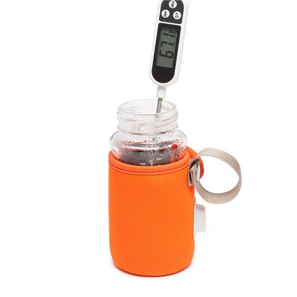 Vỏ Bọc Giữ Ấm Bình Sữa Em Bé Trọng Lượng Nhẹ Có Thể Sạc Lại Tiện Dụng