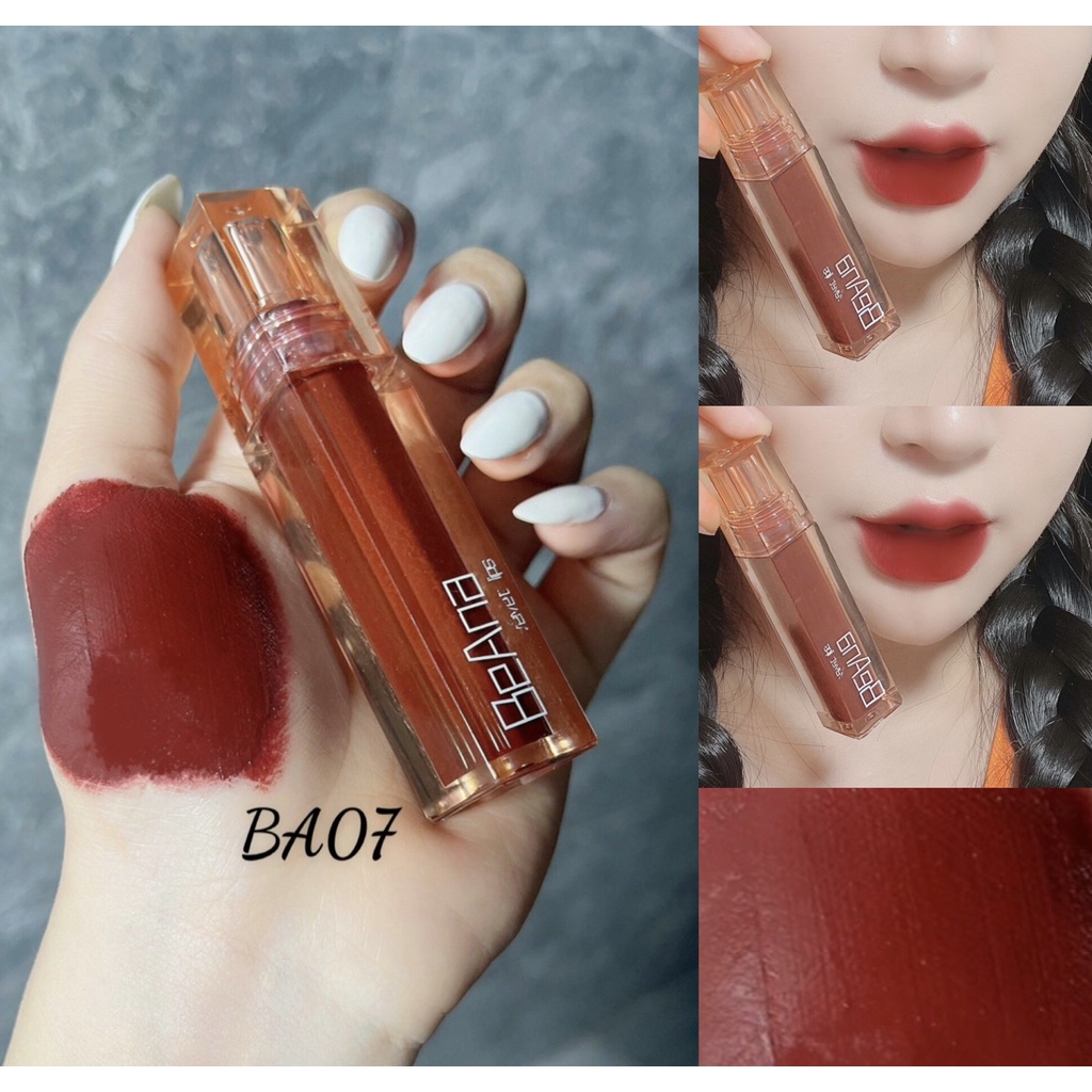 Son Kem Lì B.A Màu Đỏ Đất Siêu Hot