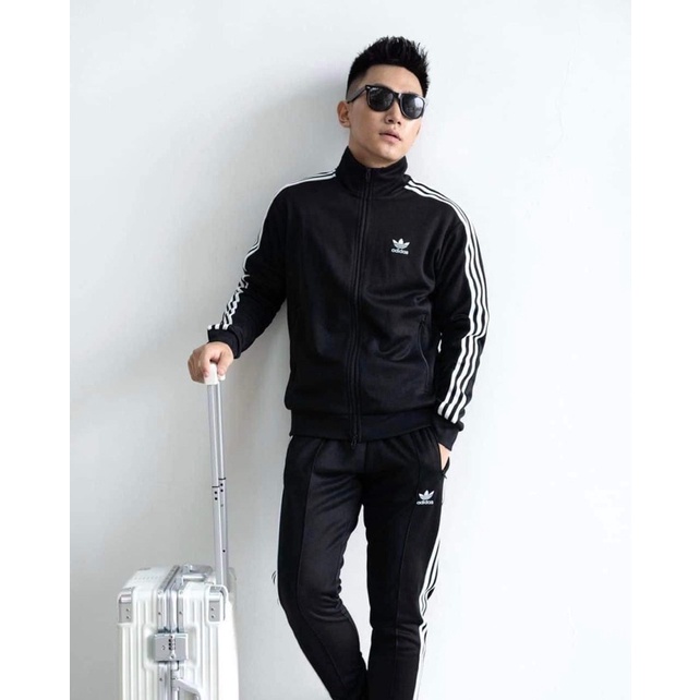 Bộ thể thao nam thu đông 3 sọc Camavinga ,bộ quần áo nỉ add nam nữ thể thao logo thêu