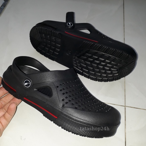 Dép Crocs unisex siêu nhẹ - Sục lỗ bít mũi nam nữ đi mưa siêu bền tatashop24 - SL019 | BigBuy360 - bigbuy360.vn