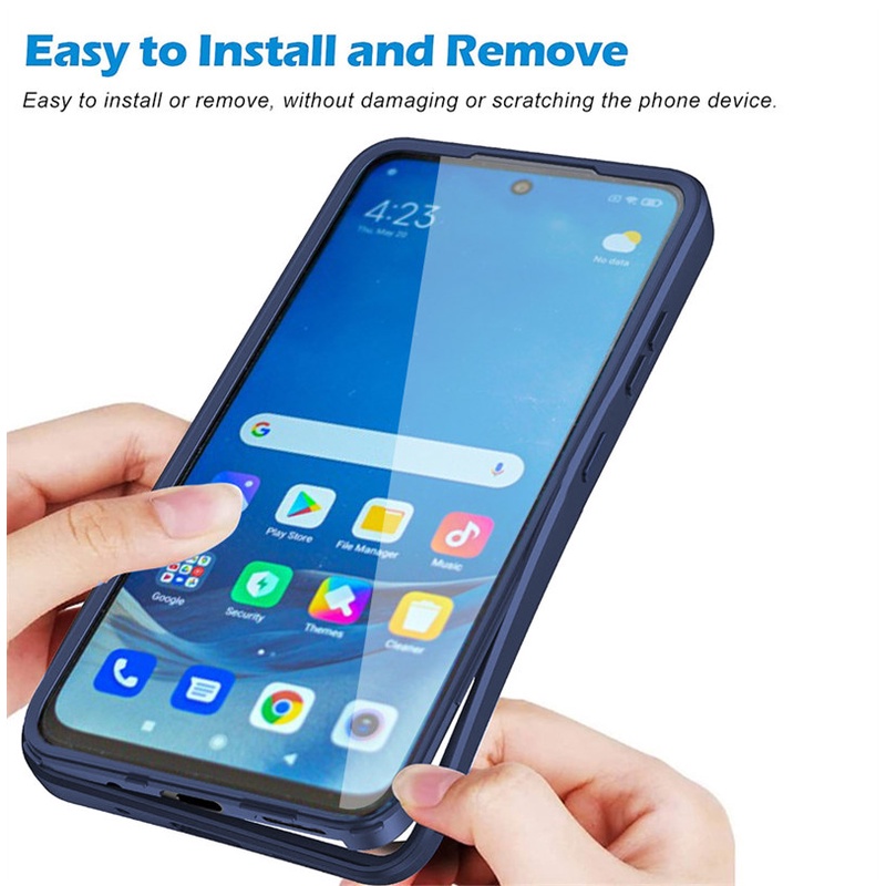 Ốp Điện Thoại Bảo Vệ Toàn Diện Mặt Trước Và Sau Cho Xiaomi 12 12X Pro 12 Lite