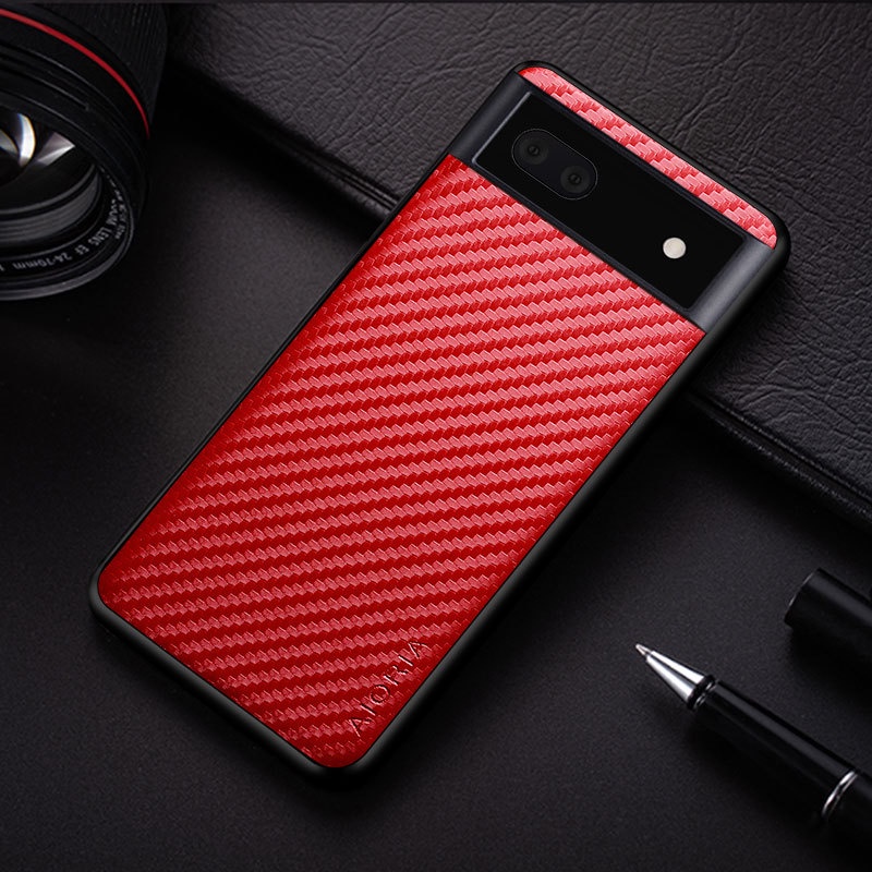 Ốp Điện Thoại Dẻo Sợi Carbon Thiết Kế Thời Trang Cho Google Pixel 7 Pro 4 5 6 4A 5A 6A XL