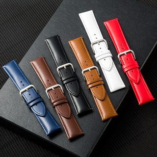 Dây đồng hồ nữ nam da bò 12mm 14mm 16mm 18mm 19mm 20mm 21mm 22mm