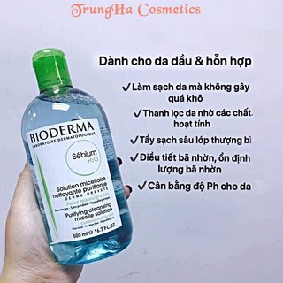 [Chính Hãng] Nước Tẩy Trang Bioderma 500ml