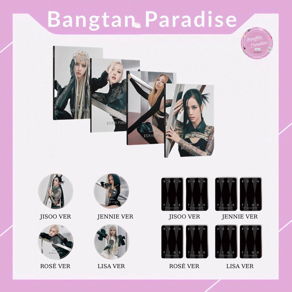 BLACKPINK - 2nd ALBUM BORN PINK DIGIPACK SET/ DIGIPACK VER