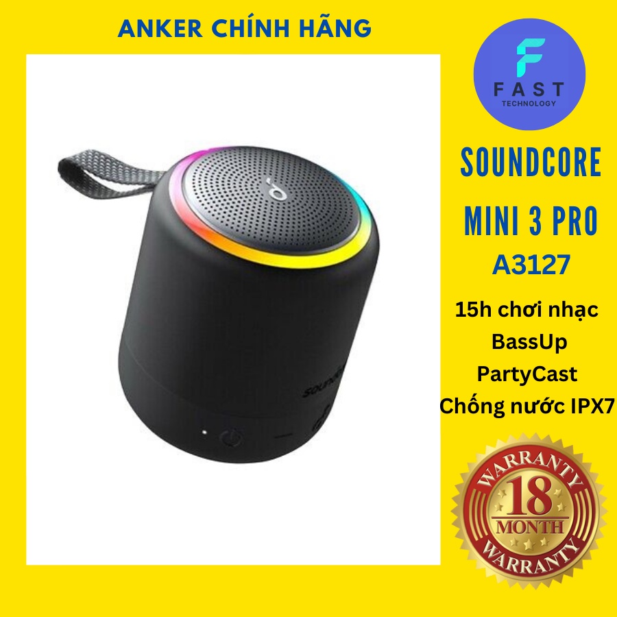 Loa bluetooth Anker Soundcore Mini 3 Pro - A3127