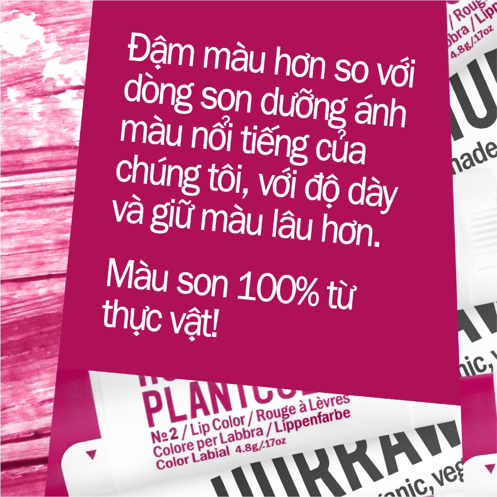 Son Màu HURRAW!® PLANTCOLOR™ №2