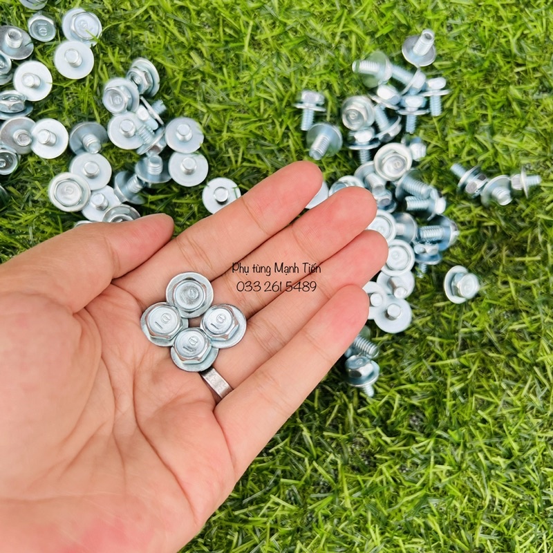 Bộ 4 ốc hộp xích DREAM WAVE THÁI số 10 zin HONDA - ốc carte Dream - Wave Thái