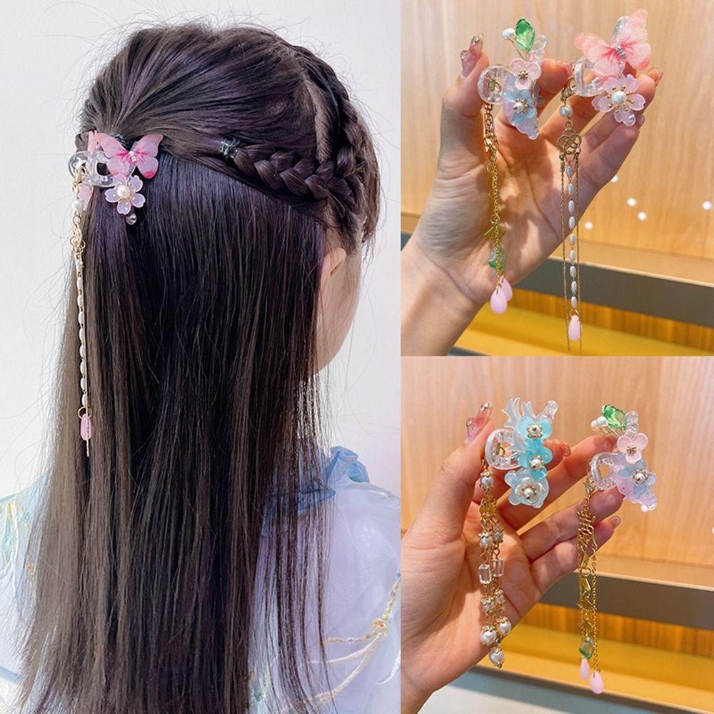 Trâm Cài Tóc Phong Cách Trung Hoa Cổ Điển Dễ Thương Cho Bé Gái