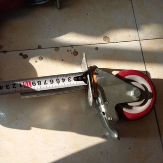 Lẻ 1 Bánh xe dàn giáo 100mm,125mm ống phi 32 hàng đẹp