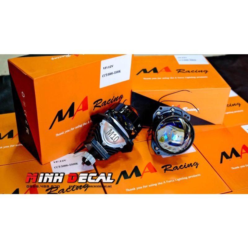 Bi Cầu Titan Black - Bi Led Titan M10 Chính Hãng MA Racing - BẢO HÀNH 2 NĂM