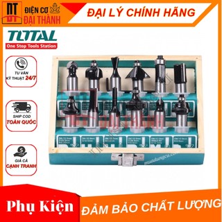 Bộ mũi phay 12 chi tiết total tacsr2121
