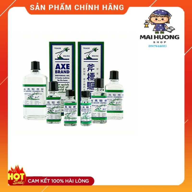 Dầu gió trắng cây búa Singapore