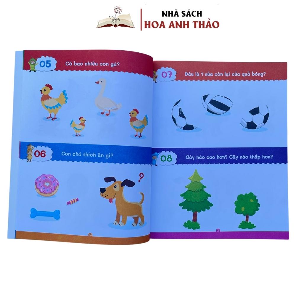 Sách - 101 Câu Hỏi Đáp Rèn luyện Trí Thông Minh - Mẹ Hỏi Bé Trả Lời Dành Cho Bé 3 đến 6 tuổi ( Bộ 3 quyển lẻ tuỳ chọn) | BigBuy360 - bigbuy360.vn