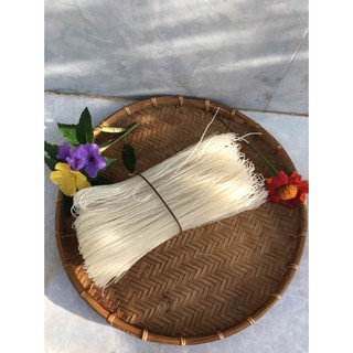Bún gạo khô Bình Định- Bún nhà làm luộc như bún tươi, 1KG gồm 2 bó