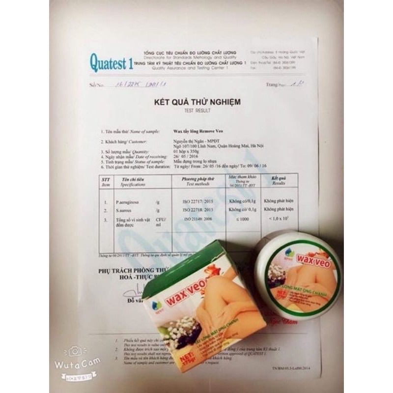 TẶNG QUE VÀ GIẤY - Wax lông lạnh mật ong