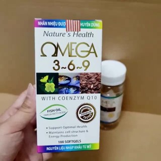 OMEGA 369 giúp sáng mắt đẹp da 