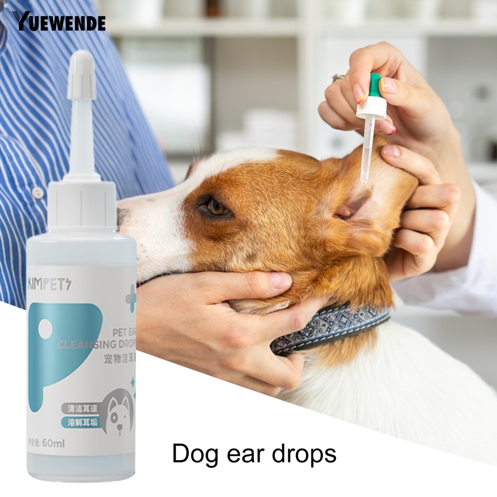 [Yue.z] Dụng Cụ Vệ Sinh Tai Cho Thú Cưng Không Gây Kích Ứng