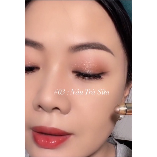 Phấn Mắt Dạng Thỏi Hai Đầu Bắt Sáng Ánh Ngọc Trai Lấp Lánh Hion