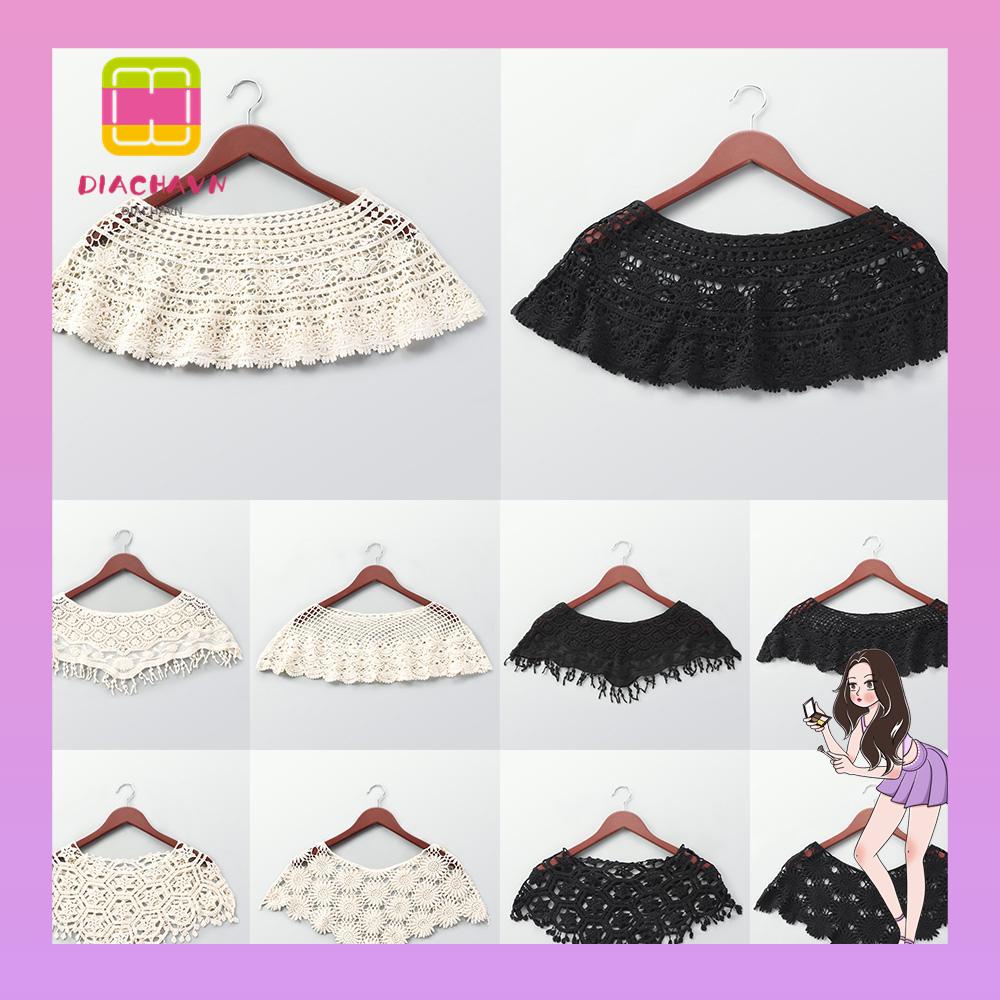Áo Choàng Poncho Dệt Kim Phối Tua Rua Phong Cách Cổ Điển Thời Trang Cho Nữ