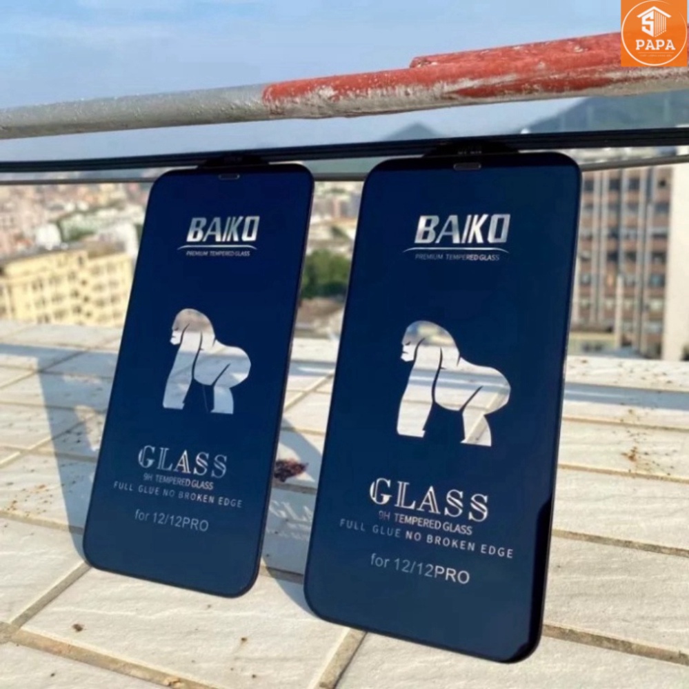 Cường lực Baiko iphone 14 Pro Max 14Plus 14Pro 13 Pro Max 12 Pro Max 11 Pro Max 11Pro Xs max x 7Plus 8Plus Full màn