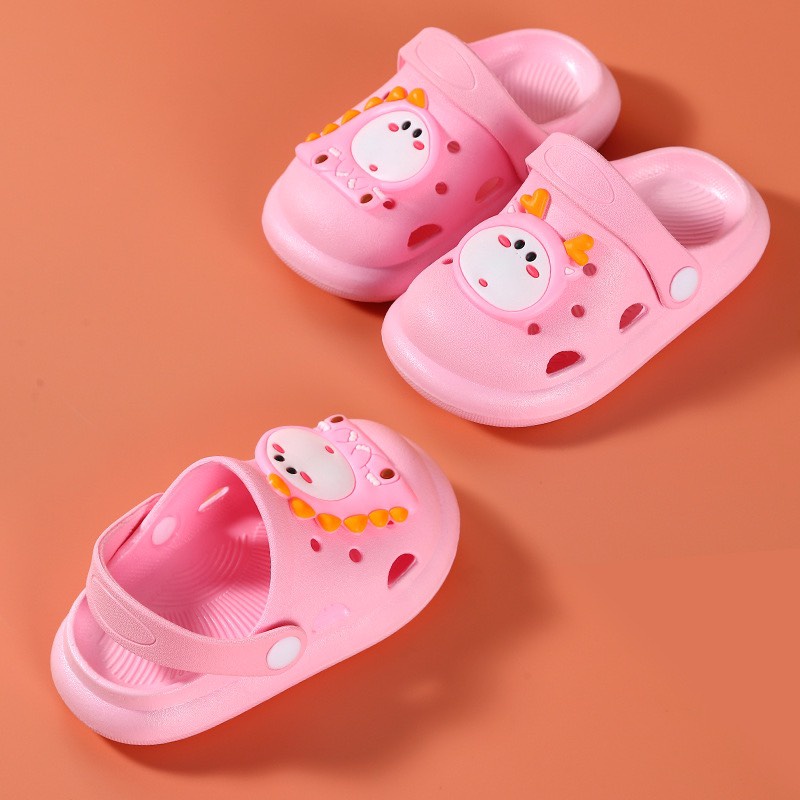 Dép crocs, dép sục có quai hậu mẫu sừng baby nhiều màu cute cho bé