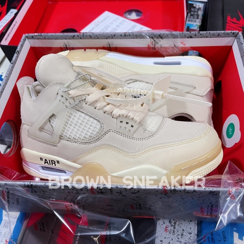 Giày AIR JORDAN 4 OFF WHITE SAIL | CAO CẤP