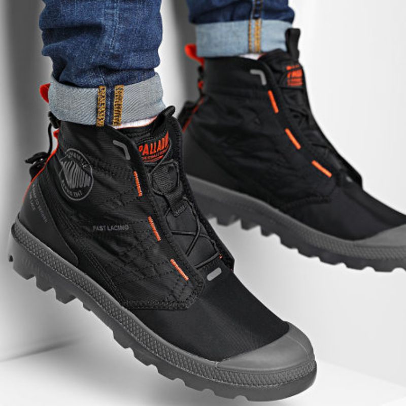 GIÀY NAM PAMPA TRAVEL LITEBLACK/BLACK
