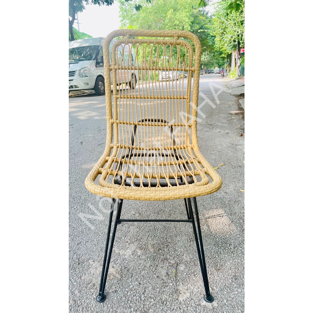 GHẾ SONG MÂY LƯNG CAO